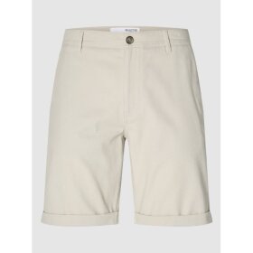 Selected Homme Slim Luton Flex Shorts Pure Cashmere/W. Oat