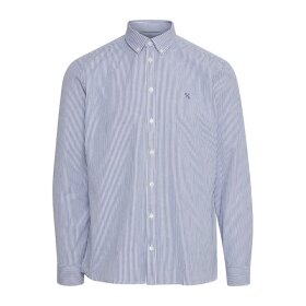Casual Friday Anton Oxford Shirt 4238 Surf Te Web W. White