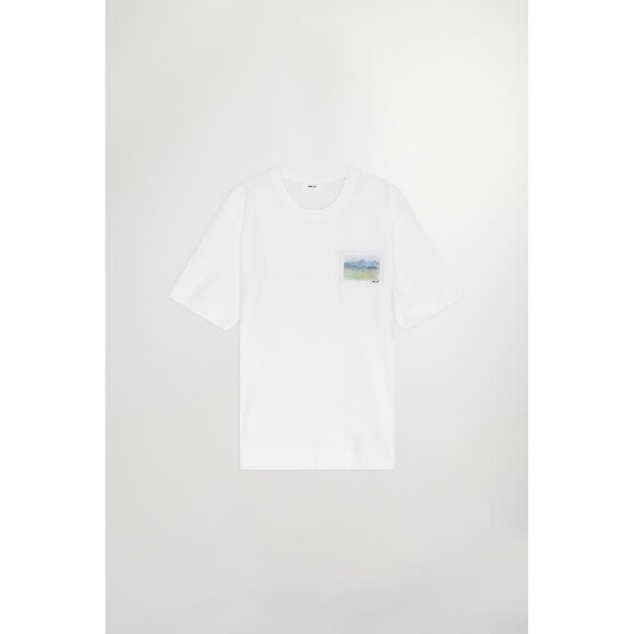 NN07 Adam Landscape 3209 Tee White