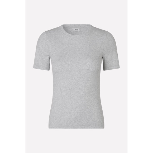Envii Enally SS O-N Tee 5314 Light Grey Melange