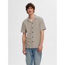 Selected Homme - Loose-Plisse Resort SS Shirt Pure Cashmere