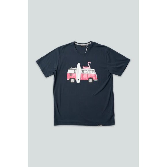 Likor Pink Van T-Shirt Blueberry