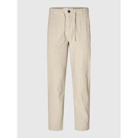 Selected Homme 196-Straight-Brody Linen Pant Incense 