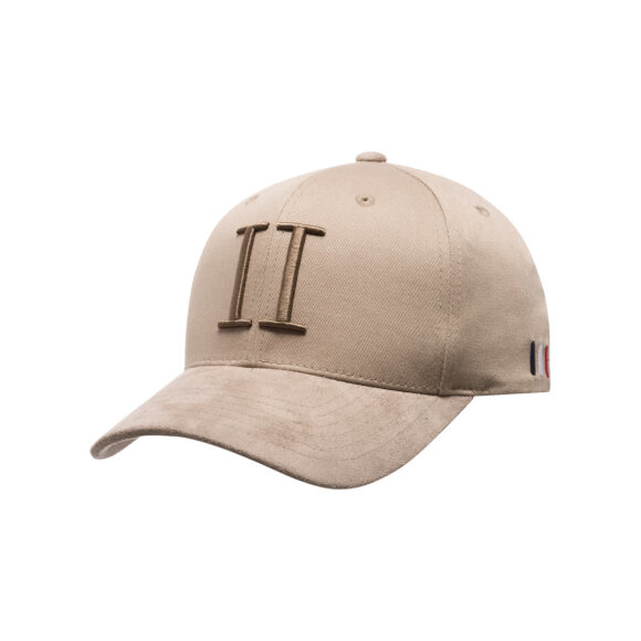 Les Deux Baseball Cap Suede ll Dark Sand/Mountain Grey
