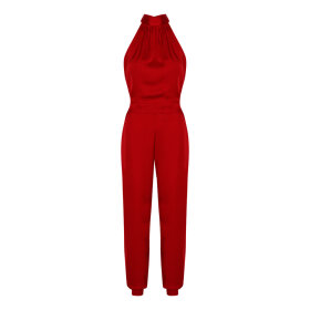 Karmamia Lennox Jumpsuit Deep Red