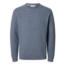 Selected Homme Ross Knit Crew Neck Ocean