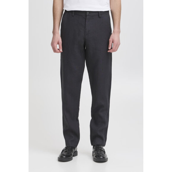 Casual Friday Pandrup 100% Linen Pants 5148 Navy