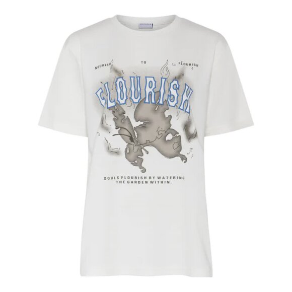 Humble Klara Tee Off White Combi