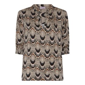 Agenda Ginger Blouse Beige Combi