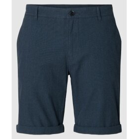 Selected Slim Luton Flex Shorts Dark Saphire/W. Ber