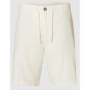 Selected Regular brody linen shorts Cloud Dancer