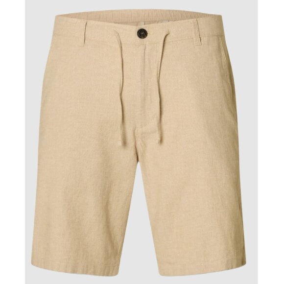 Selected Homme Regular brody linen shorts Incense
