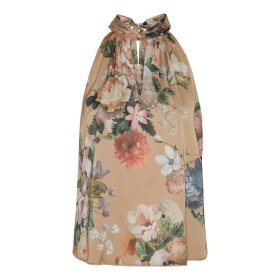Karmamia Ava Top Taupe Bloom