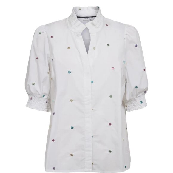 Nümph Nujune SS Shirt 705696 Bright White