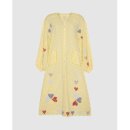 Sissel Edelbo Kamal Dress Yellow Checks