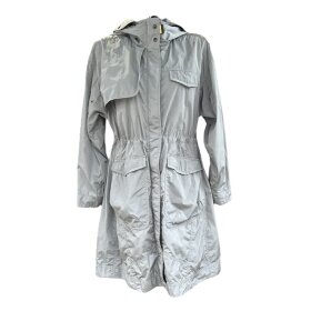 Parajumpers Hiandra Woman Trench Coat Grey Fox