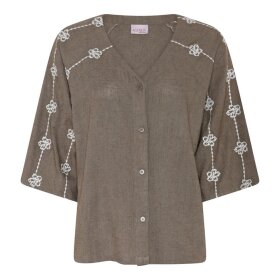 Agenda Galina Blouse Beige