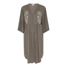 Agenda Galina Dress Beige