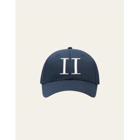 Les Deux Encore Organic Baseball Cap dark navy/white