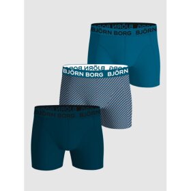Björn Borg Cotton Strech Boxer 3p Blue Combi