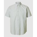 Selected Regular Sun Shirt SS Iceberg Green