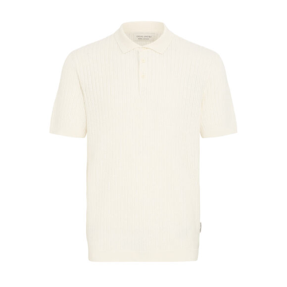 Casual Friday Karl Structured Polo Knit Egret
