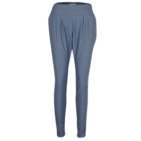 Mercer Female - Blå Plus Fine Olea Pleat Pant
