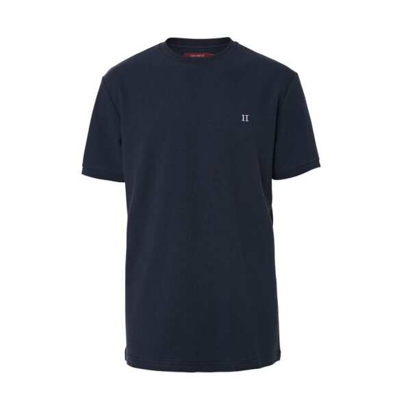 les Deux Les Deux t-shirt pique navy - Shop online nu