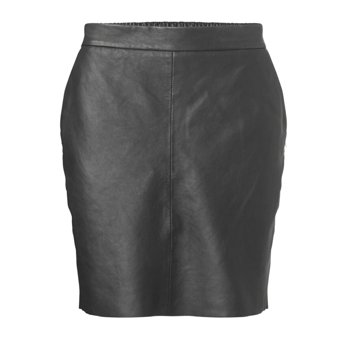 Fine Cph Plus Fine Skind nederdel sort - Shop online nu