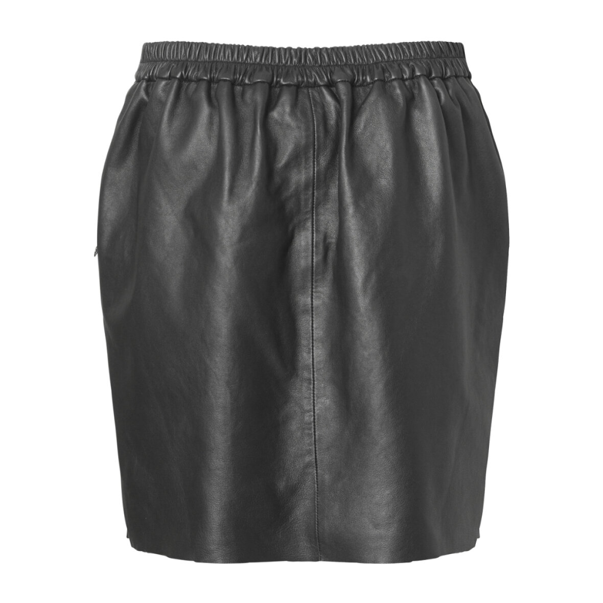 lav lektier cement Fern Fine Cph Plus Fine Alexa Skind nederdel sort - Shop online nu
