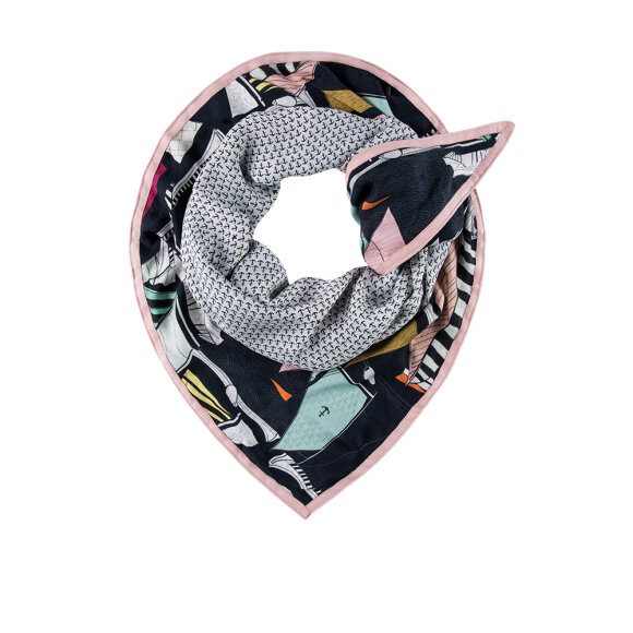 aps - Pom Amsterdam Tørklæde double sailor grøn