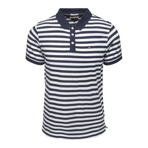 Tommy Jeans - Stribet Hilfiger Denim Polo