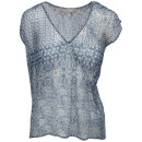 Mercer Female - Plus Fine Alda top blå