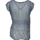 Mercer Female - Plus Fine Alda top blå
