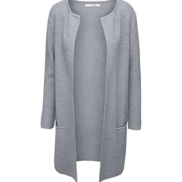 sibin Sibin linnebjerg cardigan grå Shop online nu