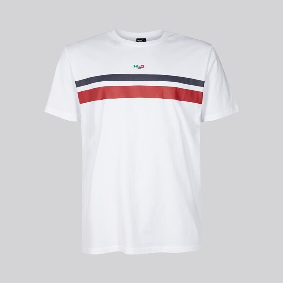 H2O T-shirt Legacy White/Navy