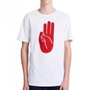 Wood Wood - Hvid Wood Wood Hand T-shirt