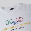H2O t-shirt Boston hvid