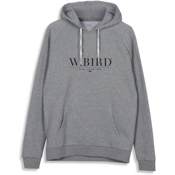 Wood Bird - Woodbird Hoodie Jimmi grå